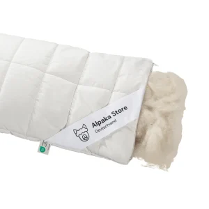 Alpaka Kopfkissen mit 100% Alpakawolle - Füllung